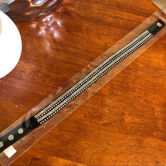 Wrap n snap bracelet, adjustable, microfiber #saa - Picture 4 of 7